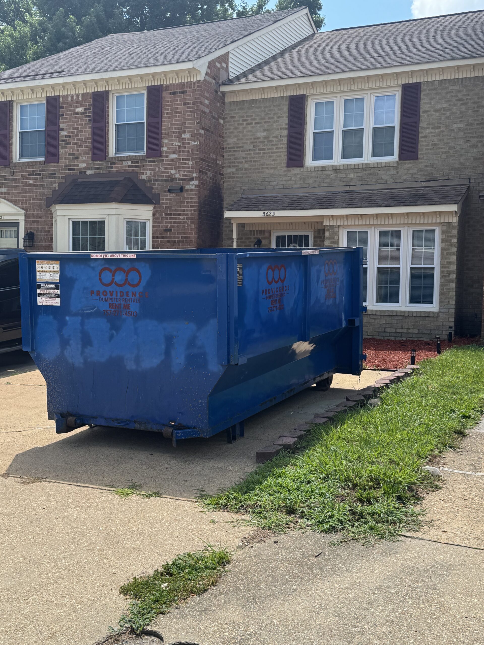 16 Yard Dumpster
